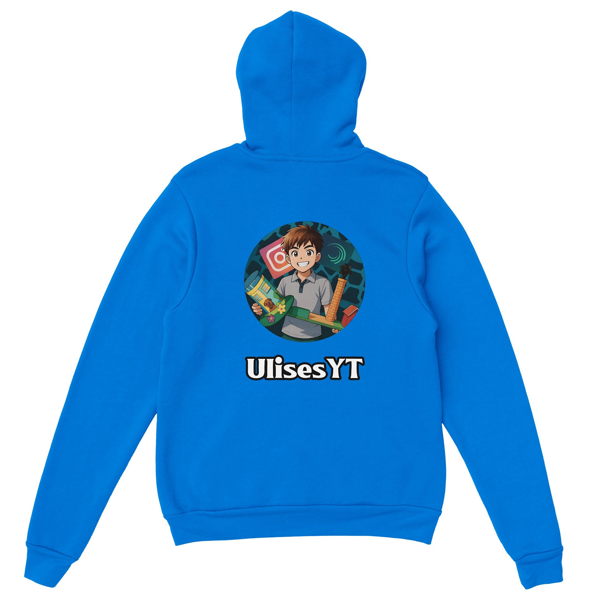 Hoodie UlisesYT Azul product image (2)