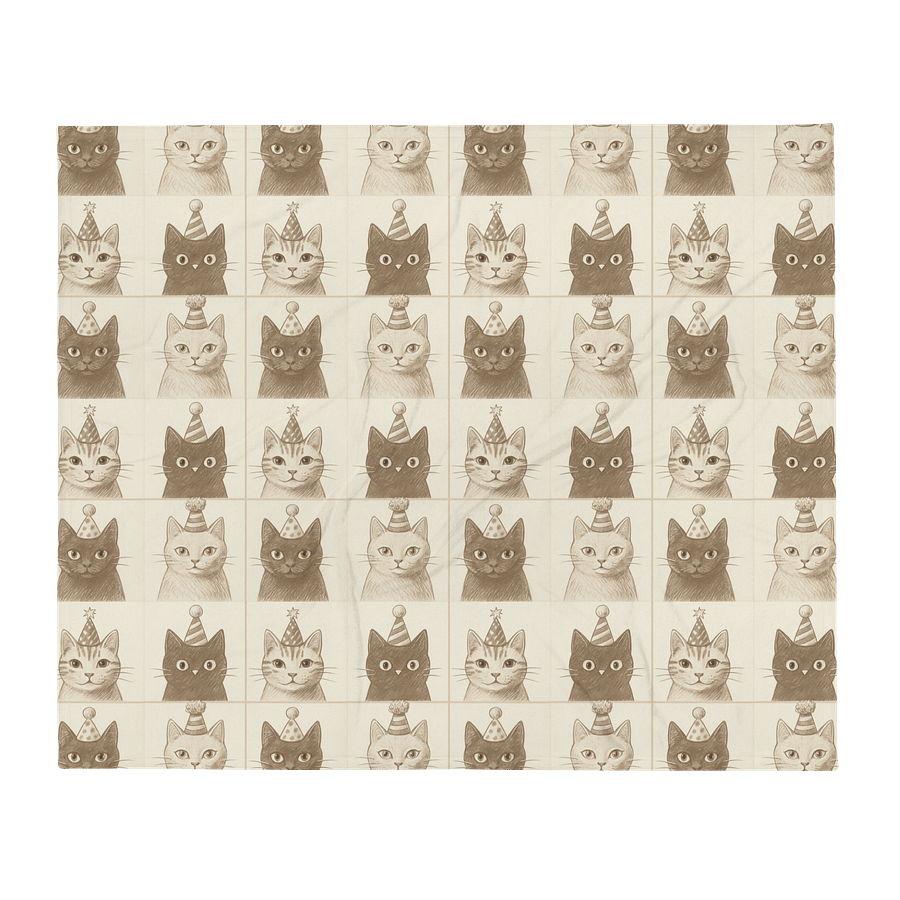 Party Cats Throw Blanket product image (3)