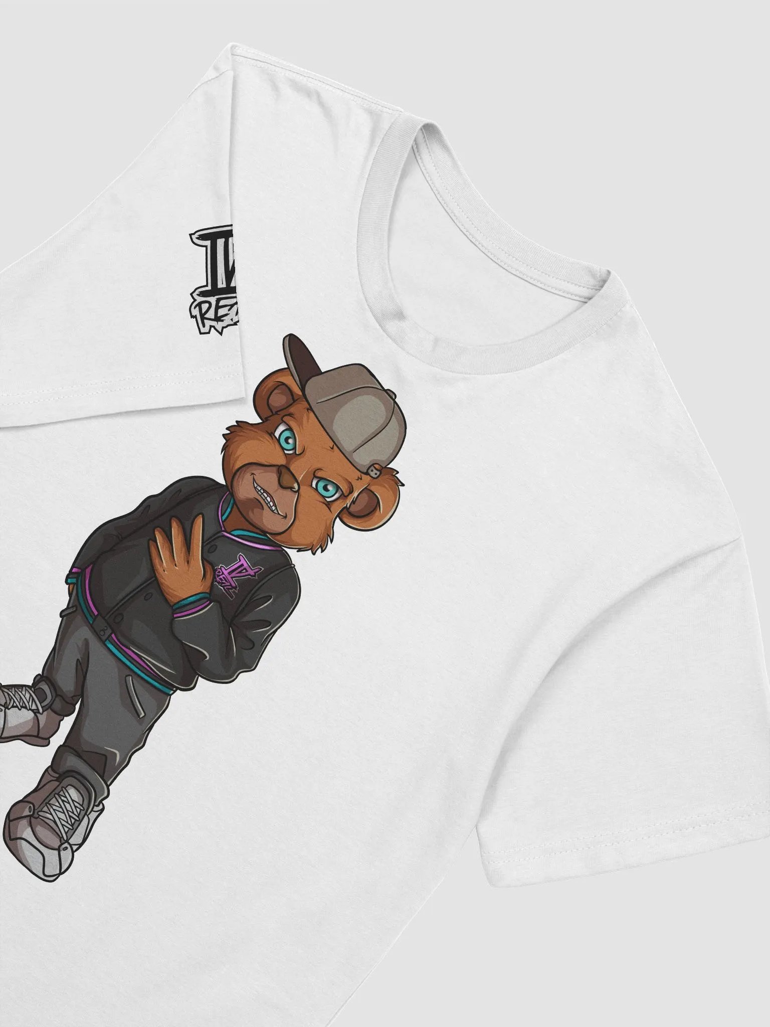 Standing Bear White T-Shirt product image (4)