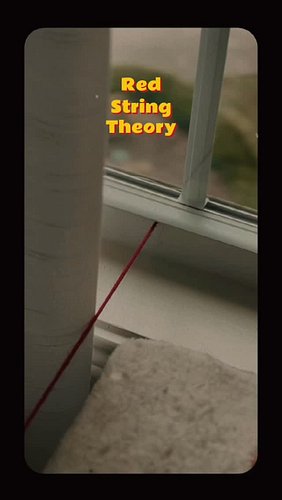 ❤️ The Red String Theory ❤️ It’s the theory that 2 souls are connected by an invisible red string and nothing can break it! I...