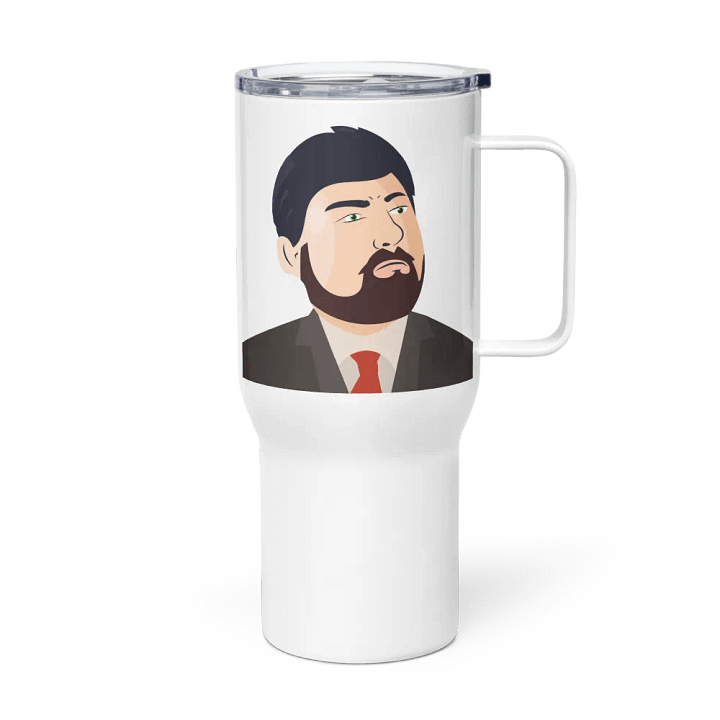 Jacques Sheet Stainless Steel Travel Mug product image (1)