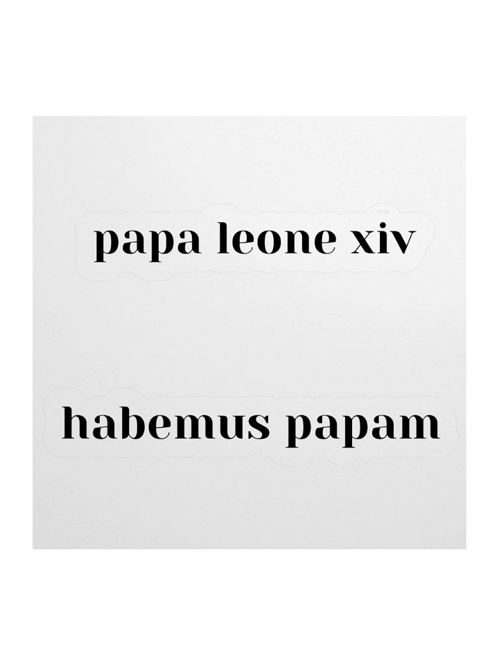 Pope Leo sticker set product image (1)