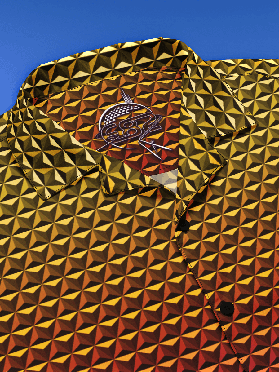 Geodesic Sunset Retro Shirt product image (4)