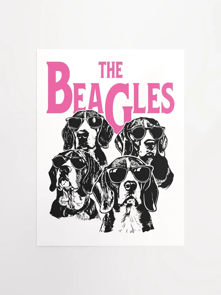 The Beagles Poster | Funny Poster for Beagle Paw-rents product image (3)