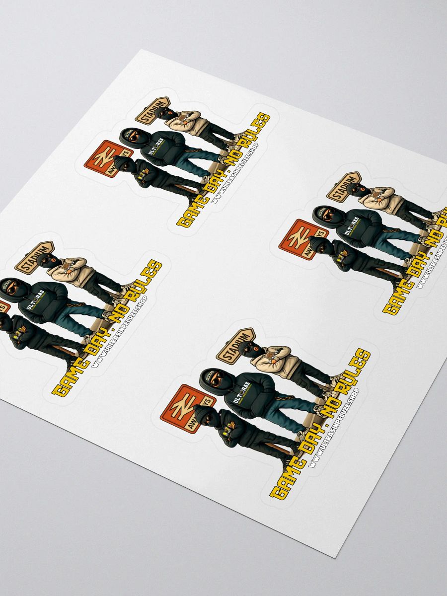 Set 4 stickere Ultras – Game Day. No Rules product image (3)
