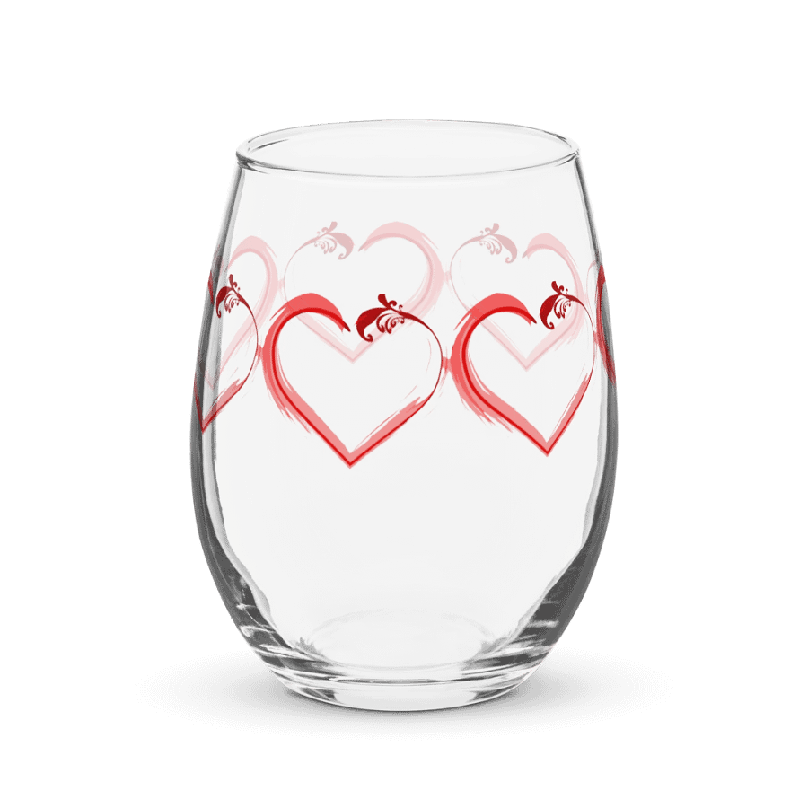 All Hearts Wine Glass product image (4)
