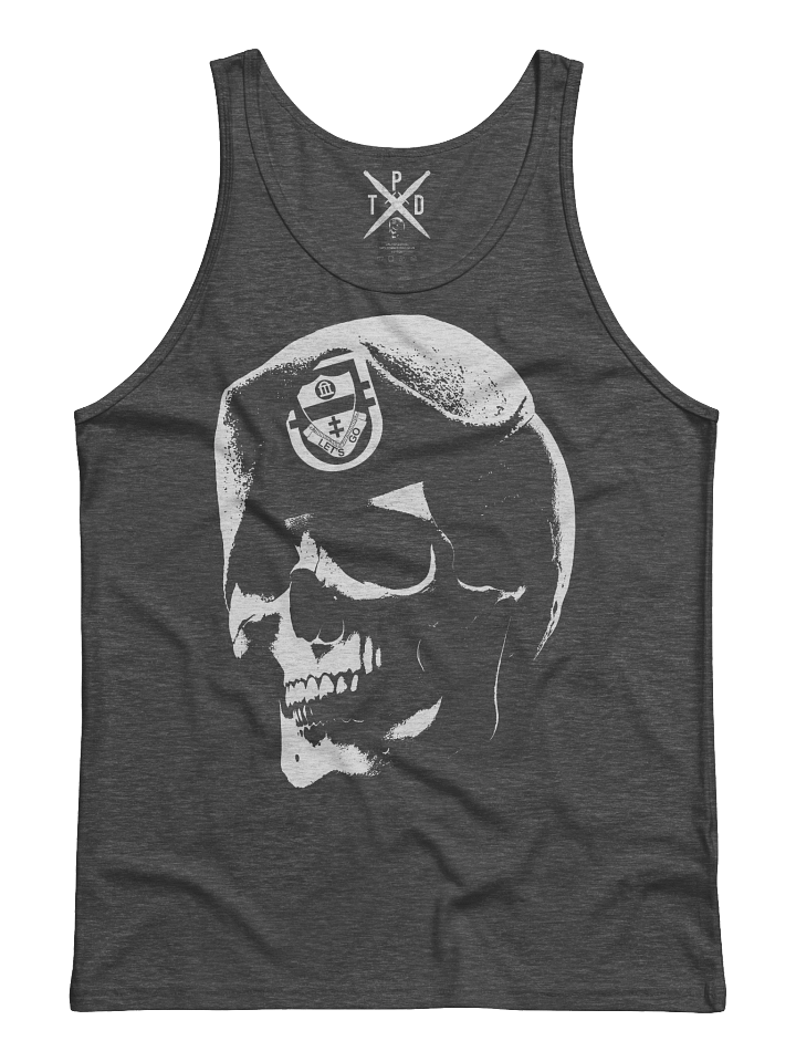Skull Beret Tank Top product image (1)