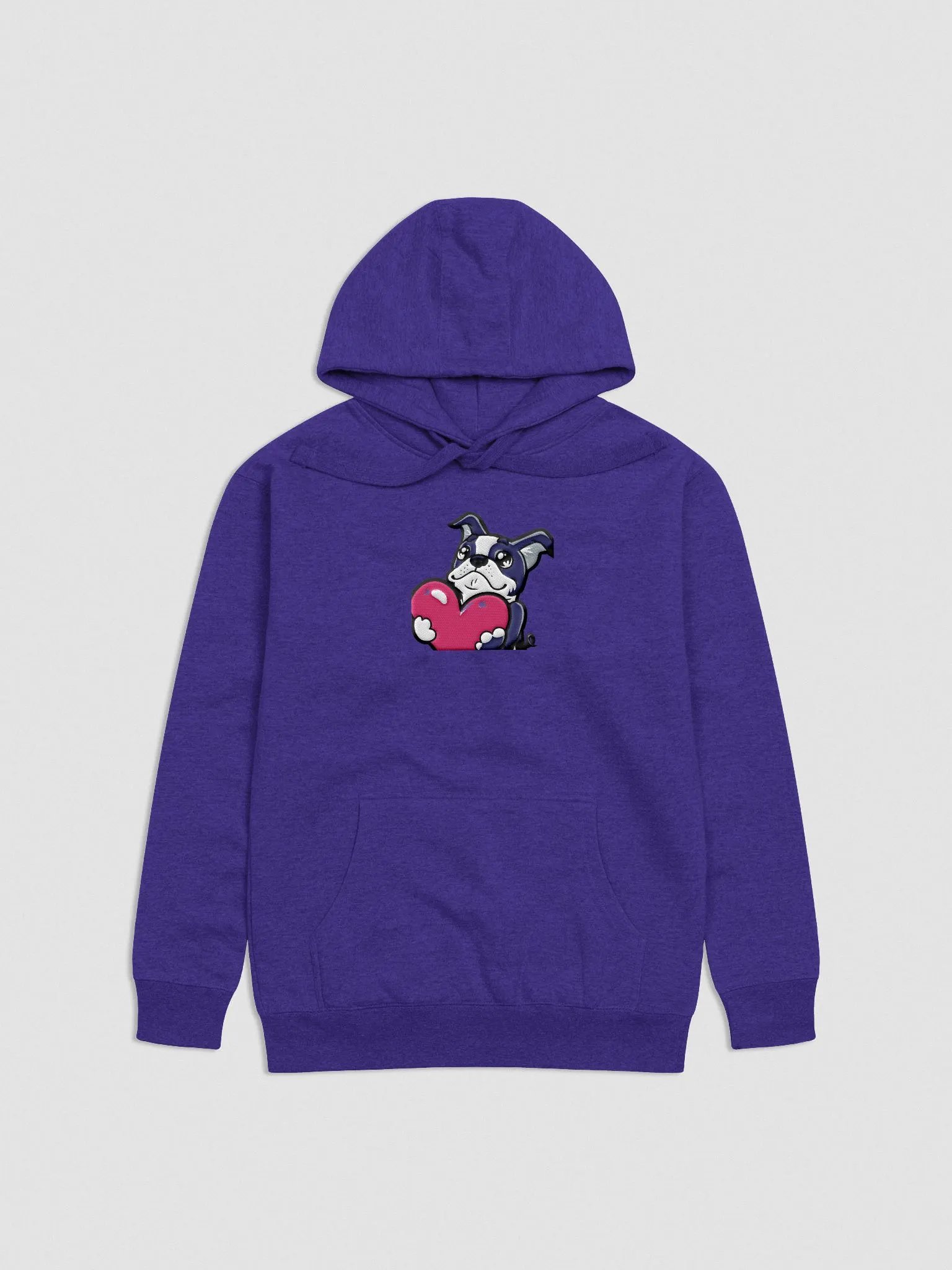 embroidered dawg loves you hoodie product image (2)