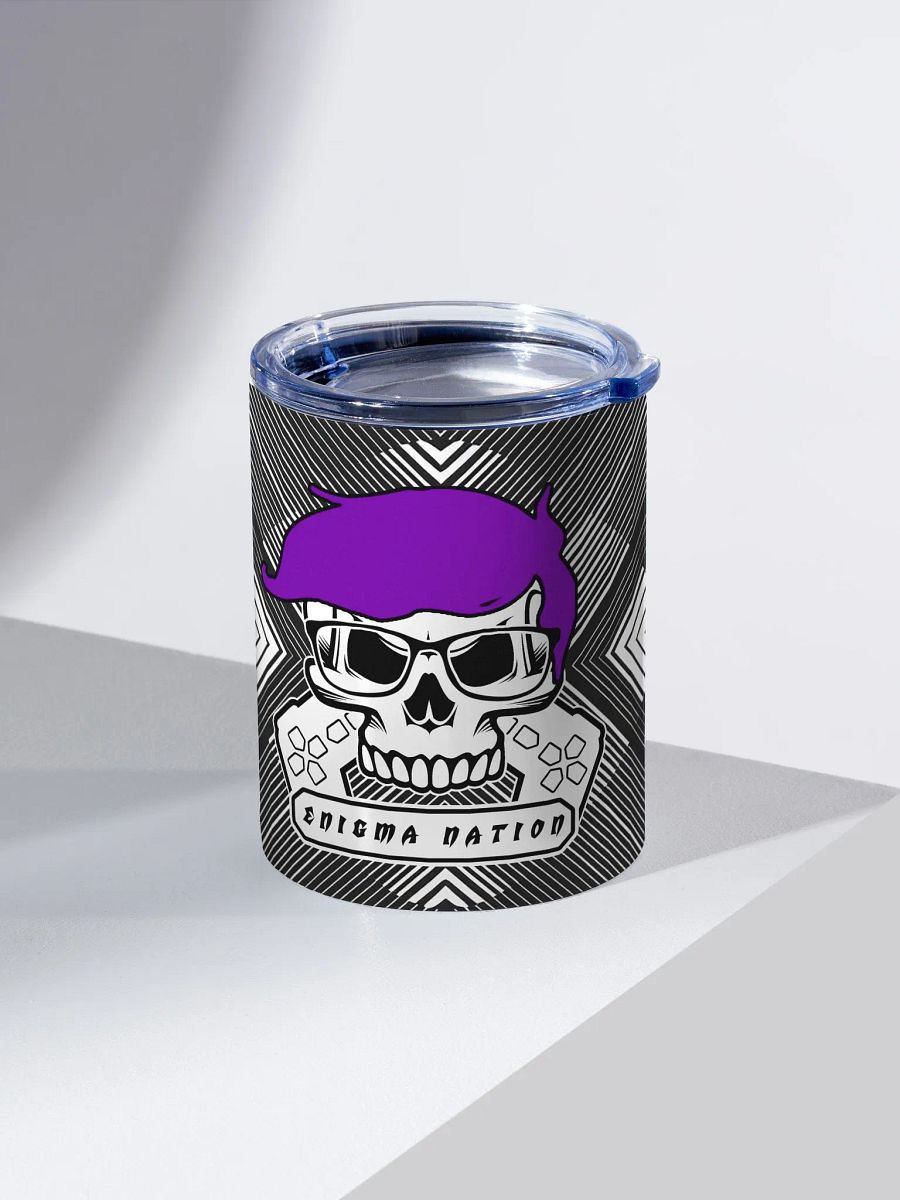 Enigma Nation 10oz Stainless Steel Tumbler product image (1)