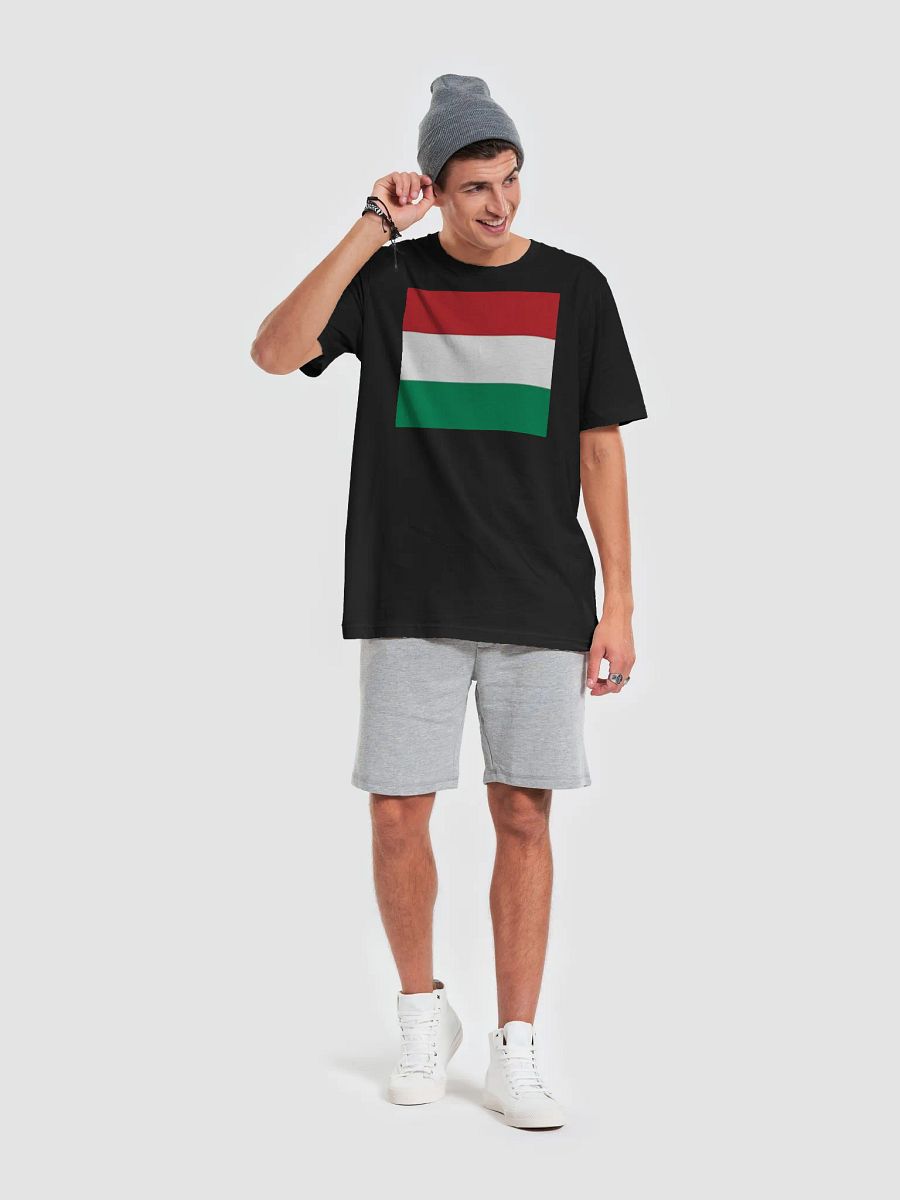 Exclusive Supersoft Unisex Hungary Flag Graphic Tee by Graphic Grove product image (2)