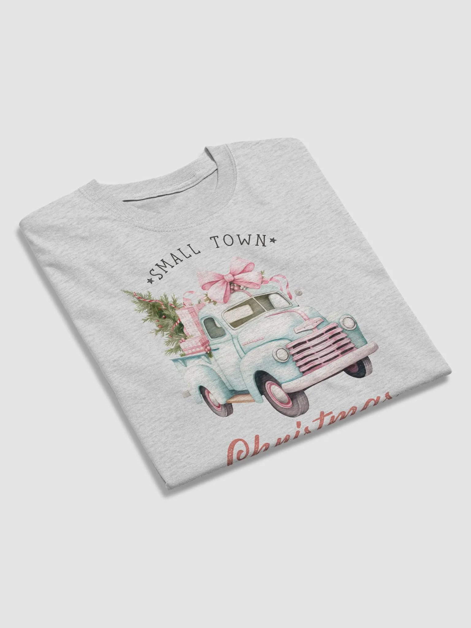 SMALL TOWN CHRISTMAS T-SHIRT product image (3)