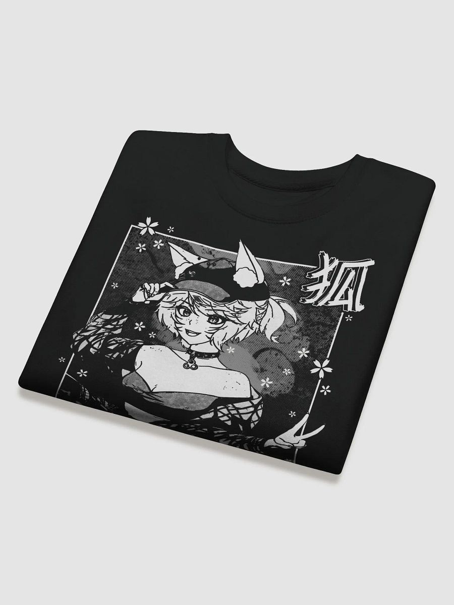 「kitsune」black crewneck product image (3)
