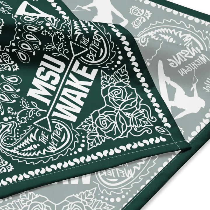 MSU Wake Bandanna product image (4)