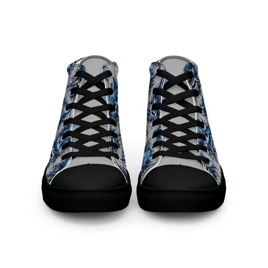 Oni Mythical Faces High Top Canvas Shoes product image (3)