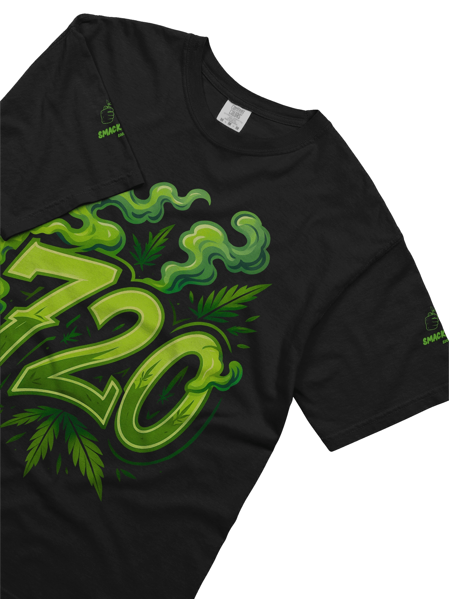Smacked Life Society “720” Unisex T-Shirt – AI-Generated Stoner Art Tee product image (5)