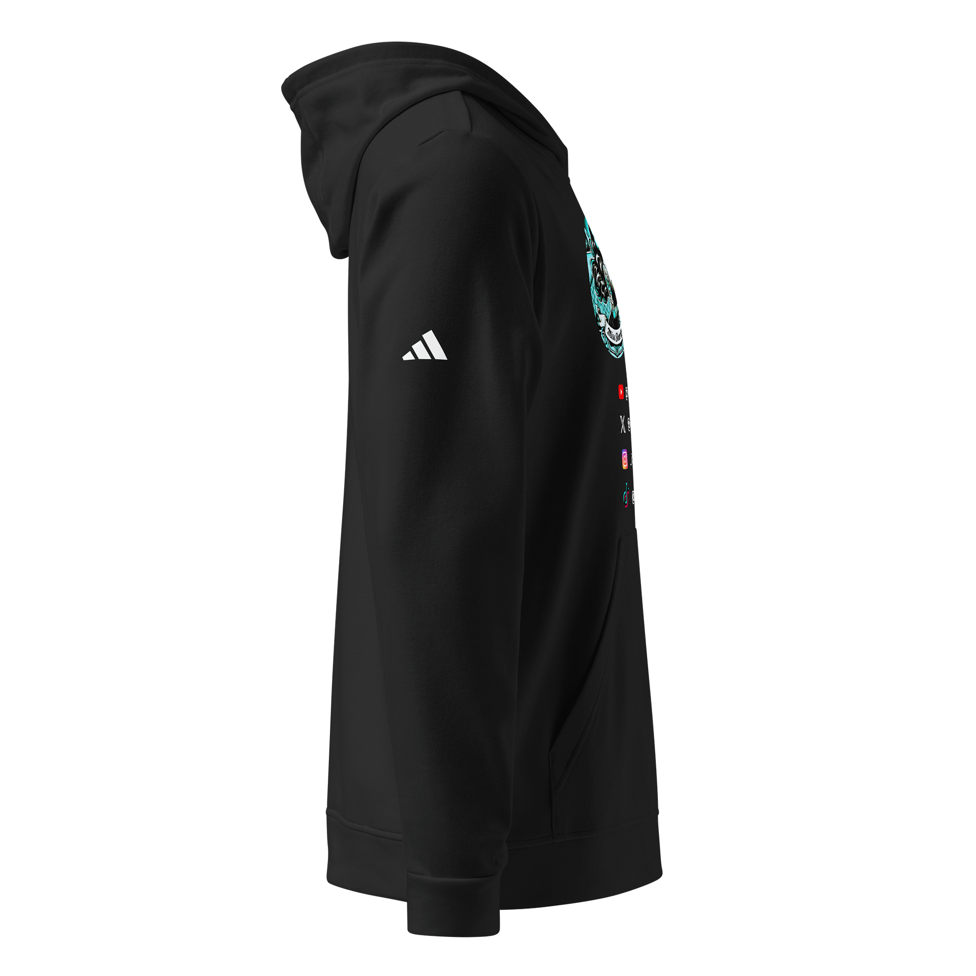 Miss Shorty All Over The Web! Adidas Hoodie product image (3)