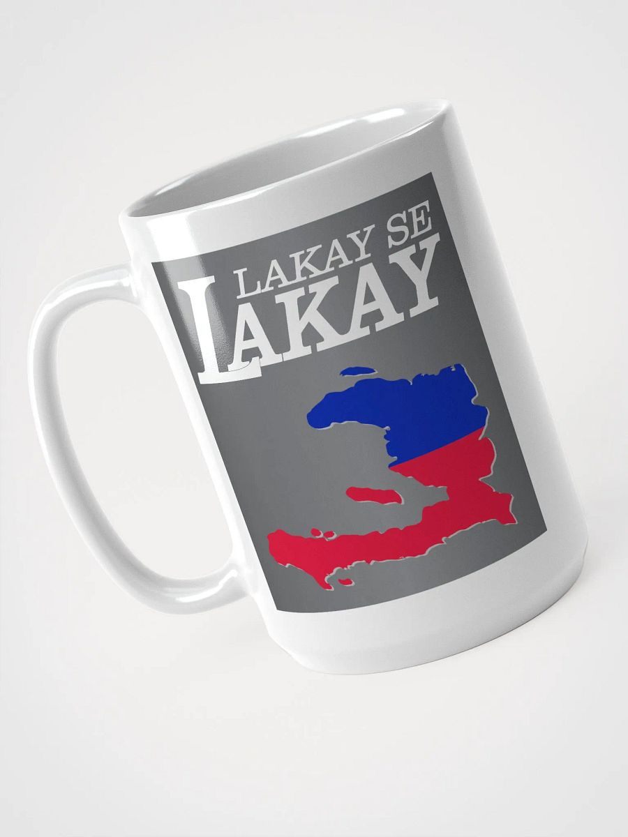 Lakay Se Lakay White Glossy Mug product image (3)
