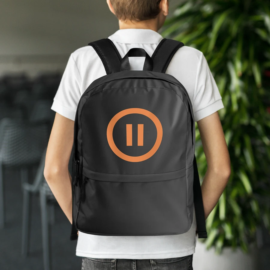 Pause AI Backpack (Black/Grey Gradient) product image (8)