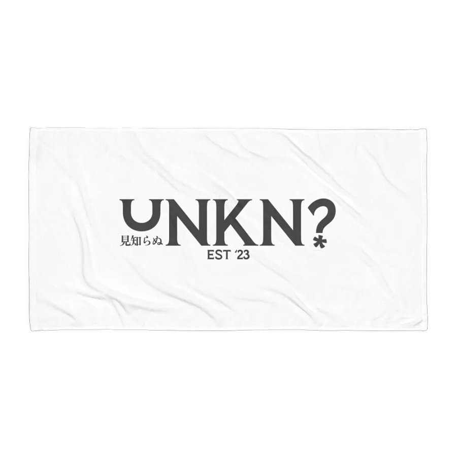 UNKN Sublimated Towel product image (1)