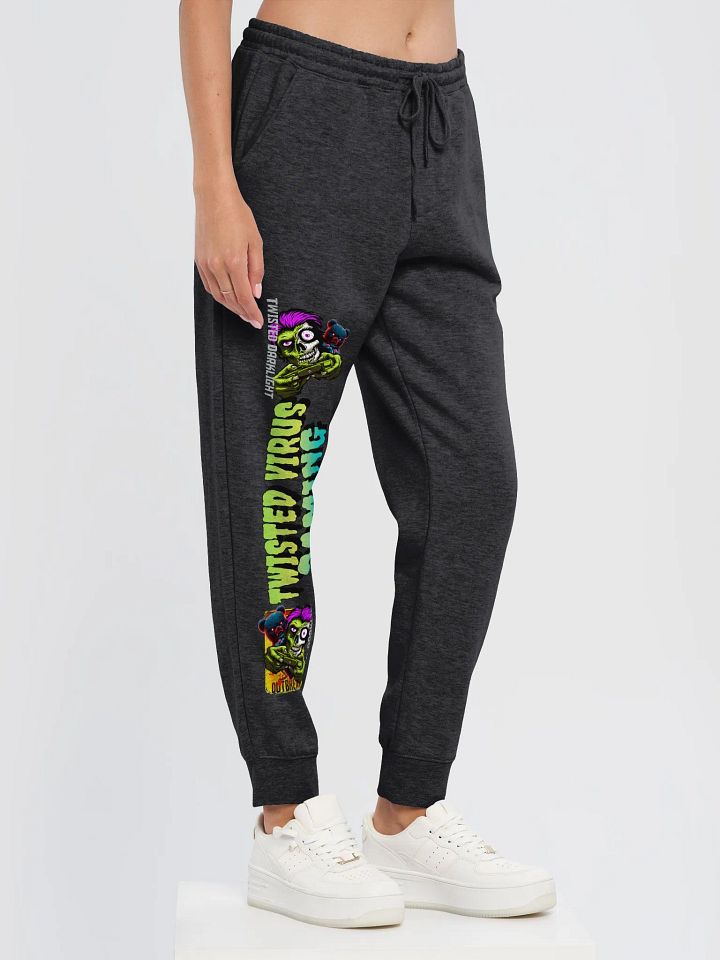 Twisted Virus Gaming: Teddy's Terror Joggers: Front Print product image (2)