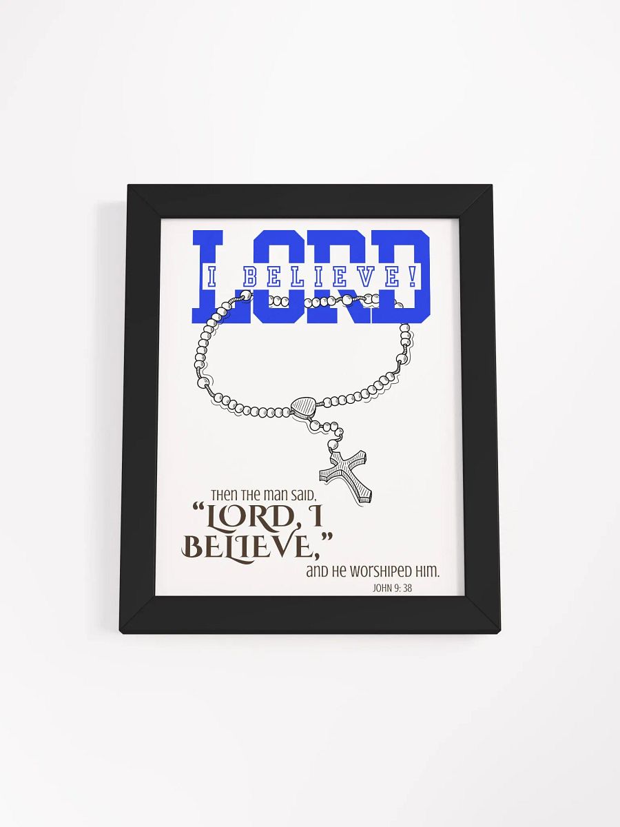 "Lord, I Believe" Wall Hanging product image (2)