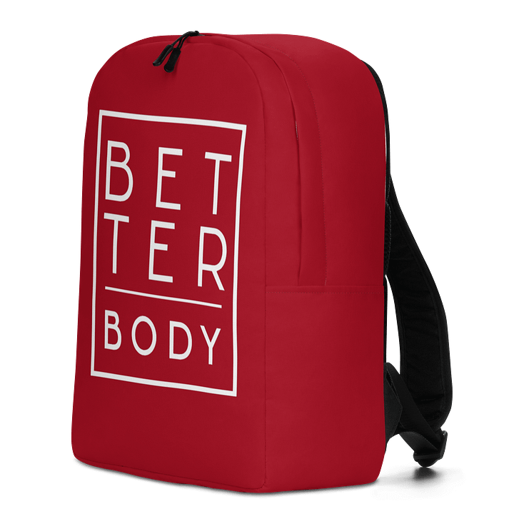 Better Body Black/Blue Logo Luxury Backpack product image (2)