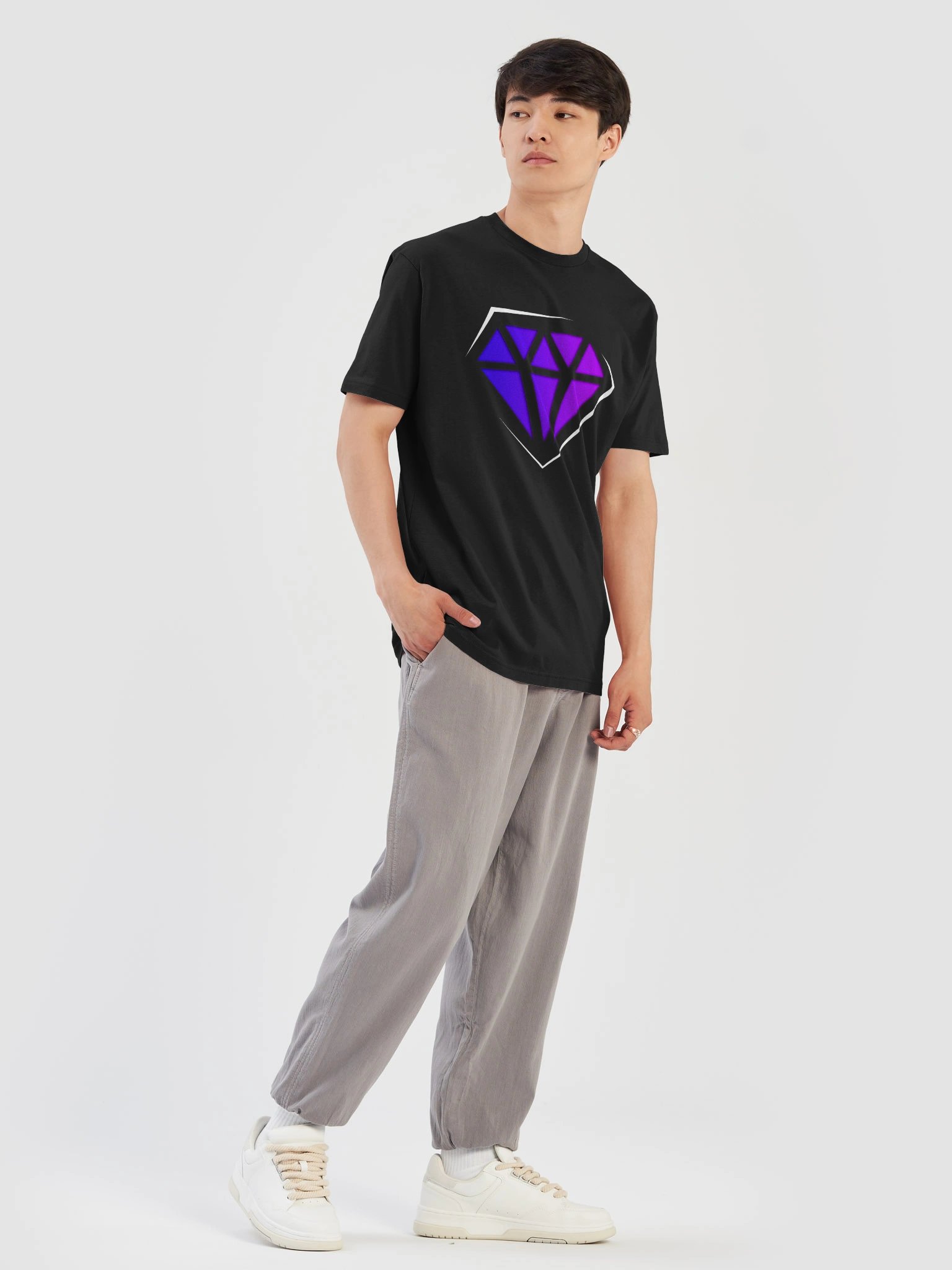 Facet Fusion Graphic T-Shirt (Men's Fit) product image (6)