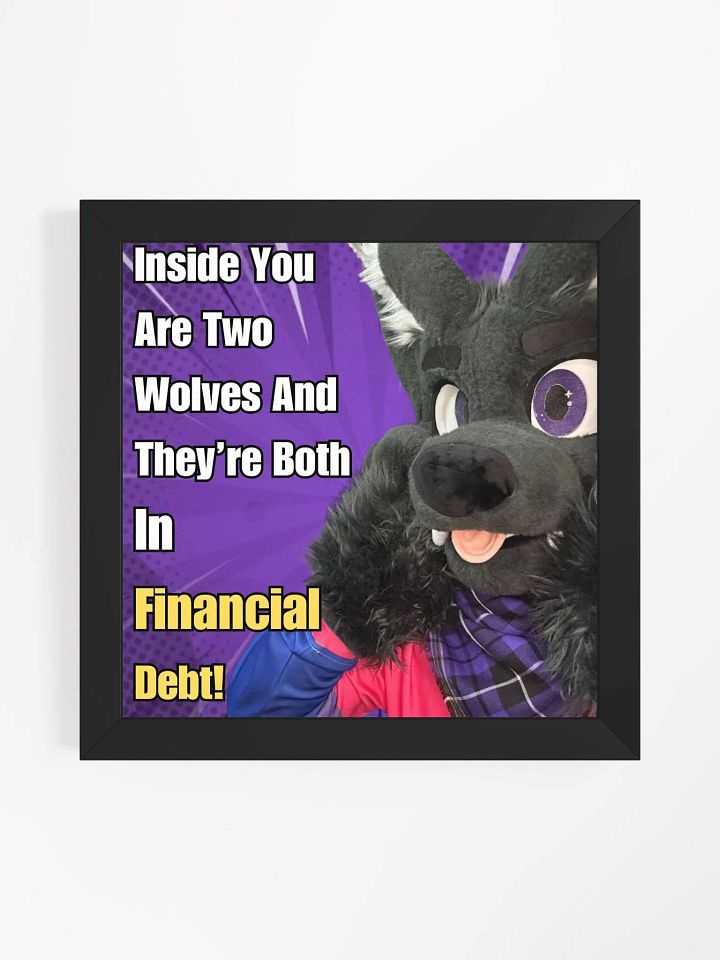 Two Wolves Motivational Poster product image (4)