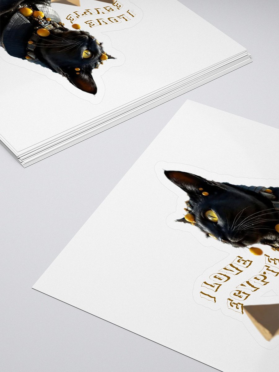Egyptian Cat Kiss Cut Stickers product image (4)