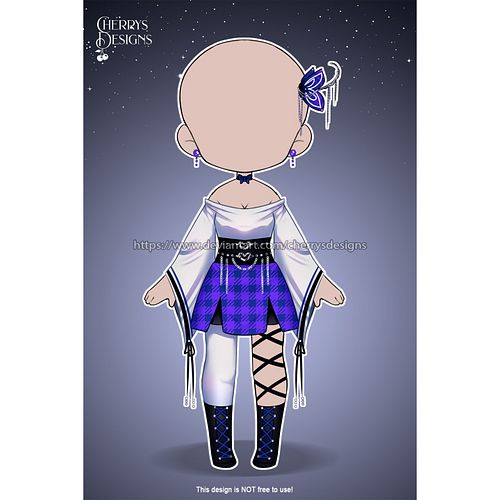 Got back into making chibi designs, that start at a much lower Starting bid than my regular designs :) 
It's now $10 instead ...