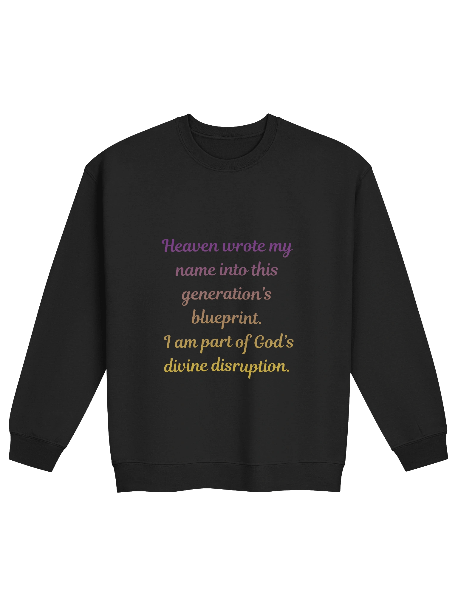 Divine Disruption Crewneck Sweatshirt product image (2)