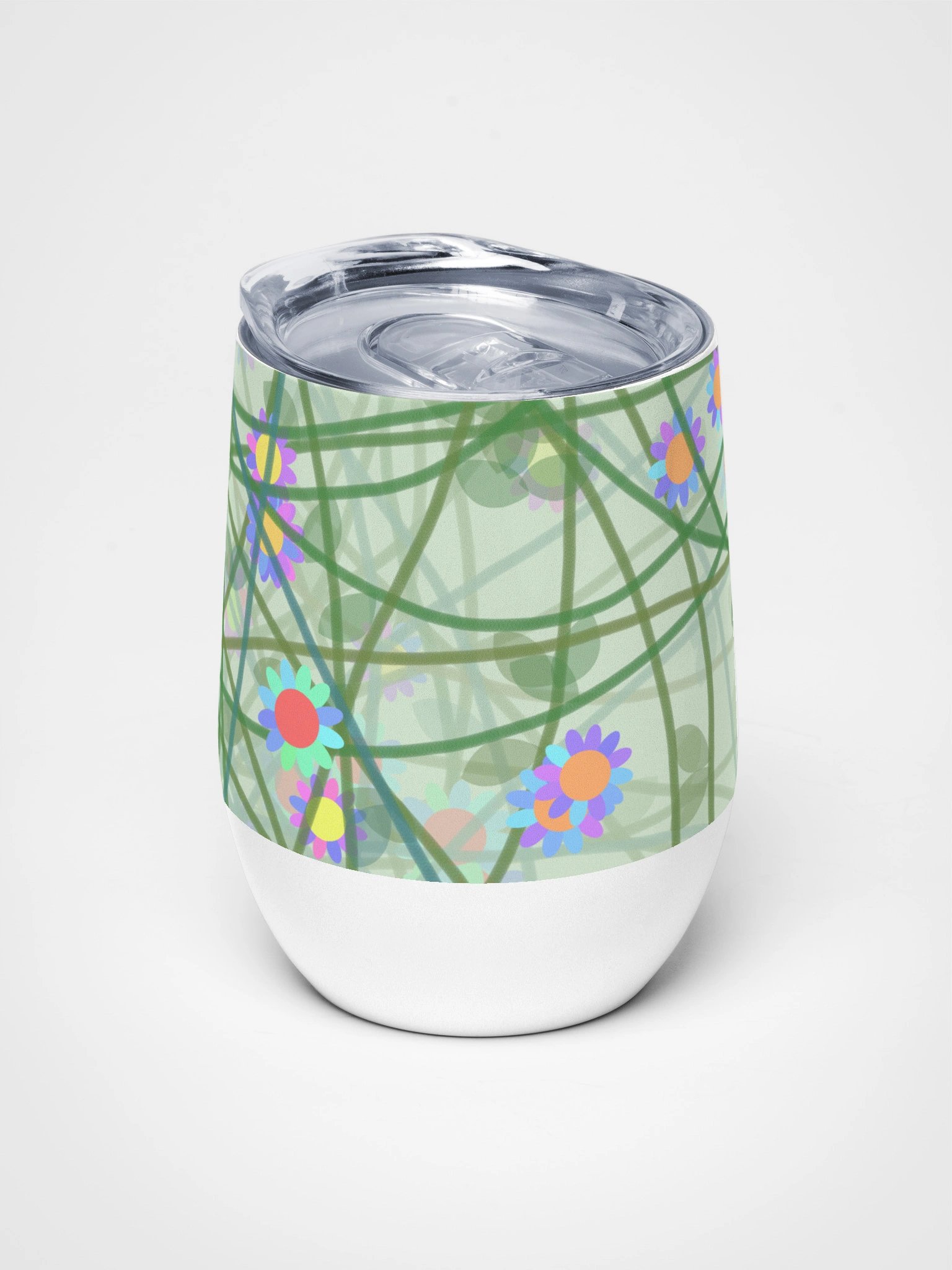 Floral Vines Wine Tumbler product image (5)