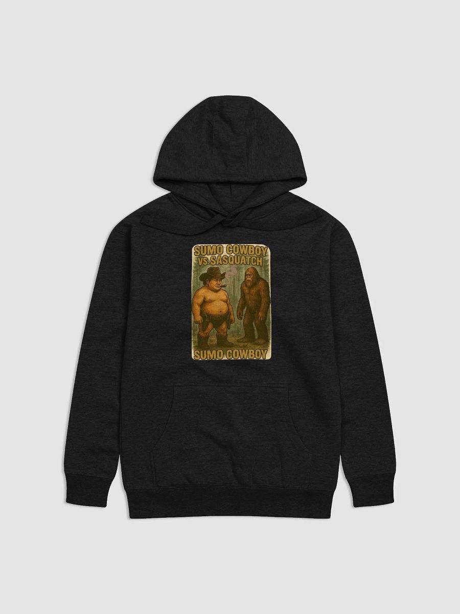 Sumo Cowboy vs. Sasquatch Premium Hoodie product image (1)