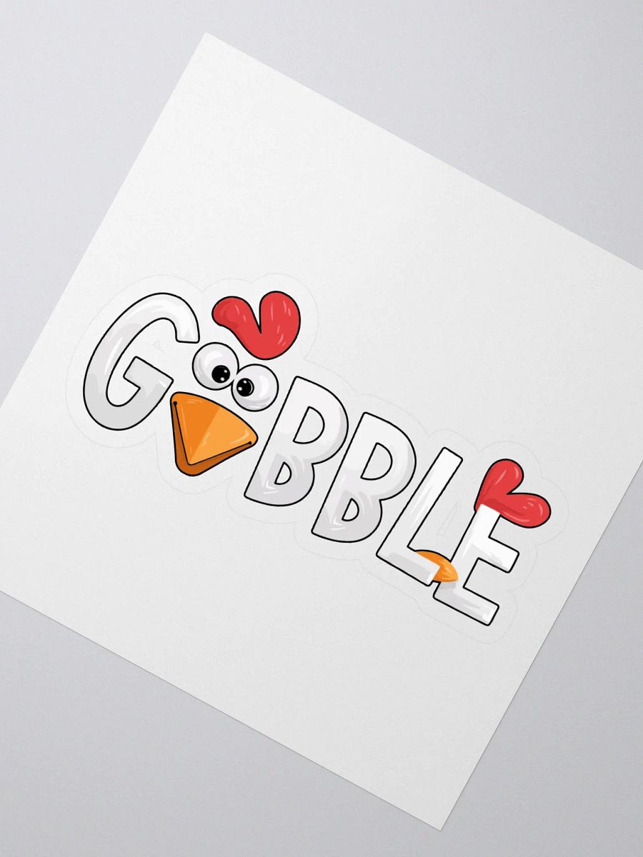 Gobble Up Fun with Kiss Cut Stickers product image (2)
