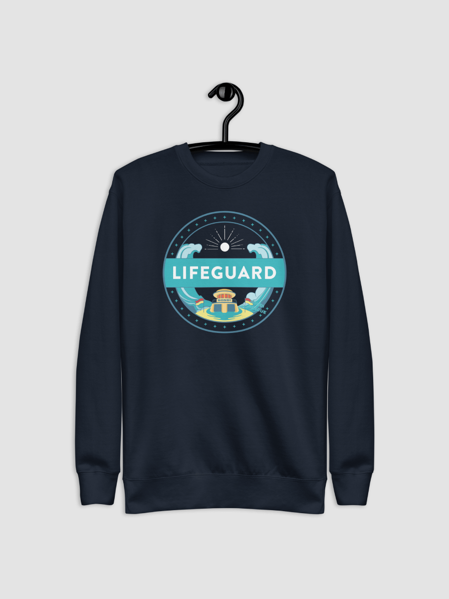 Bondi Rescue Ocean Design Unisex Premium Sweatshirt product image (4)