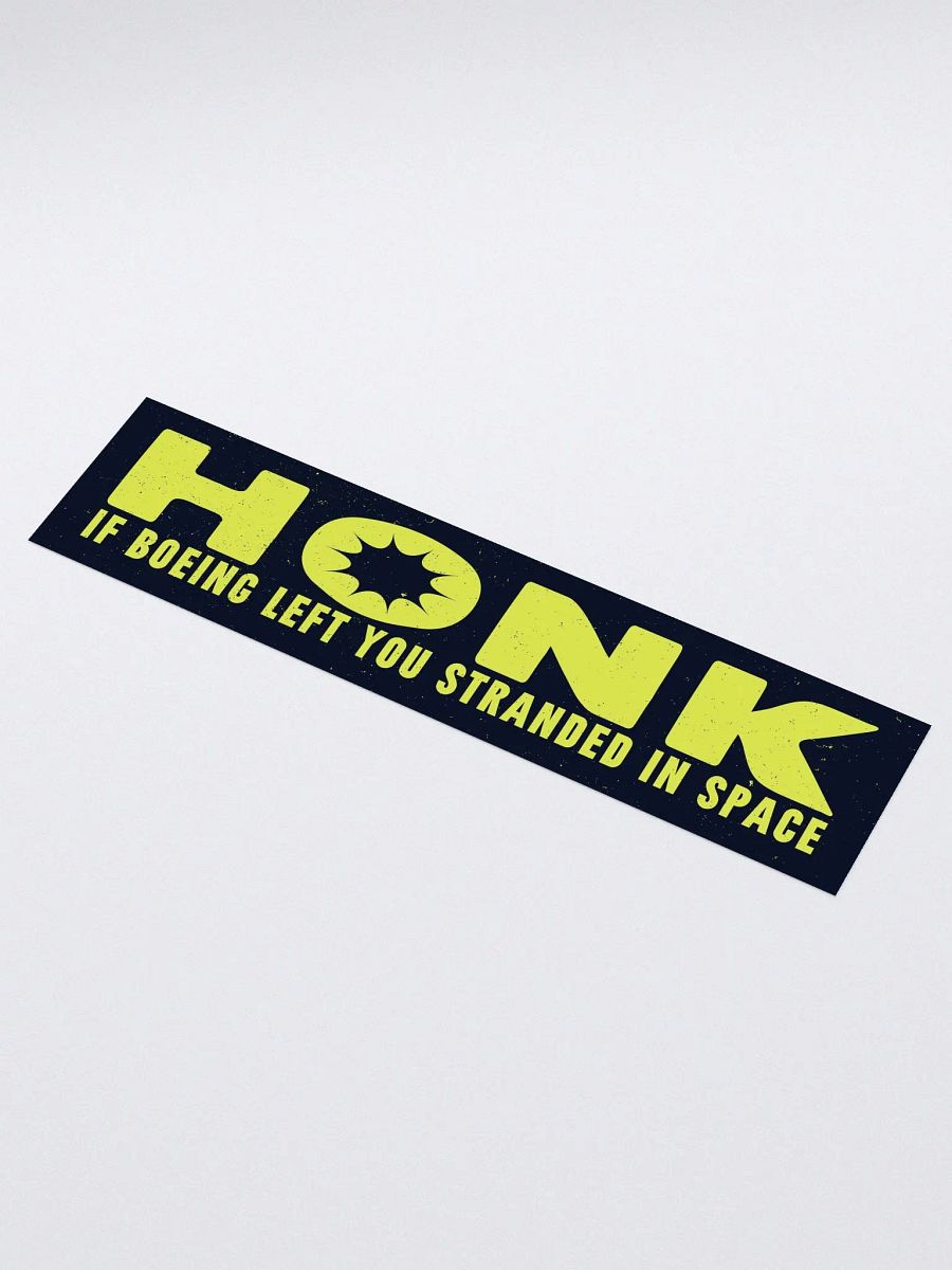 HONK For Boeing Kiss Cut Bumper Sticker product image (1)