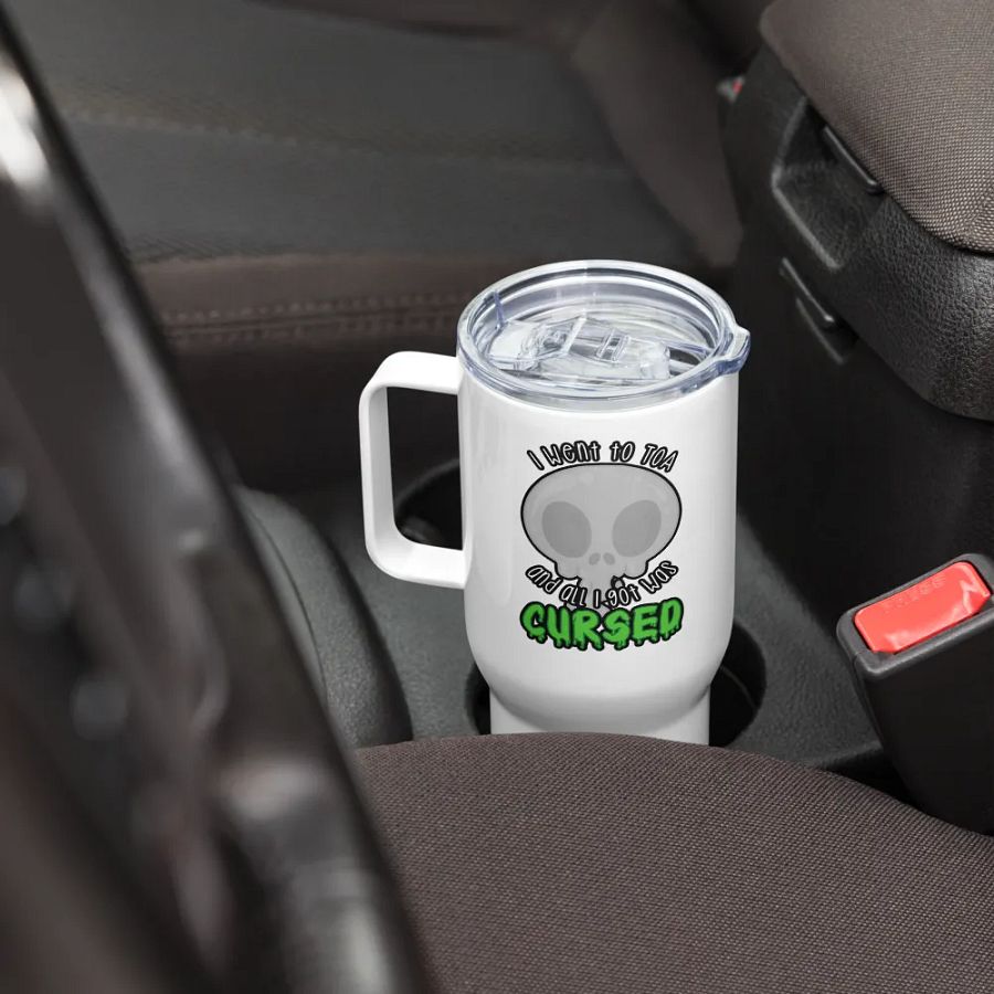 All I Got Was Cursed - Priest - Travel Mug w/Handle product image (8)