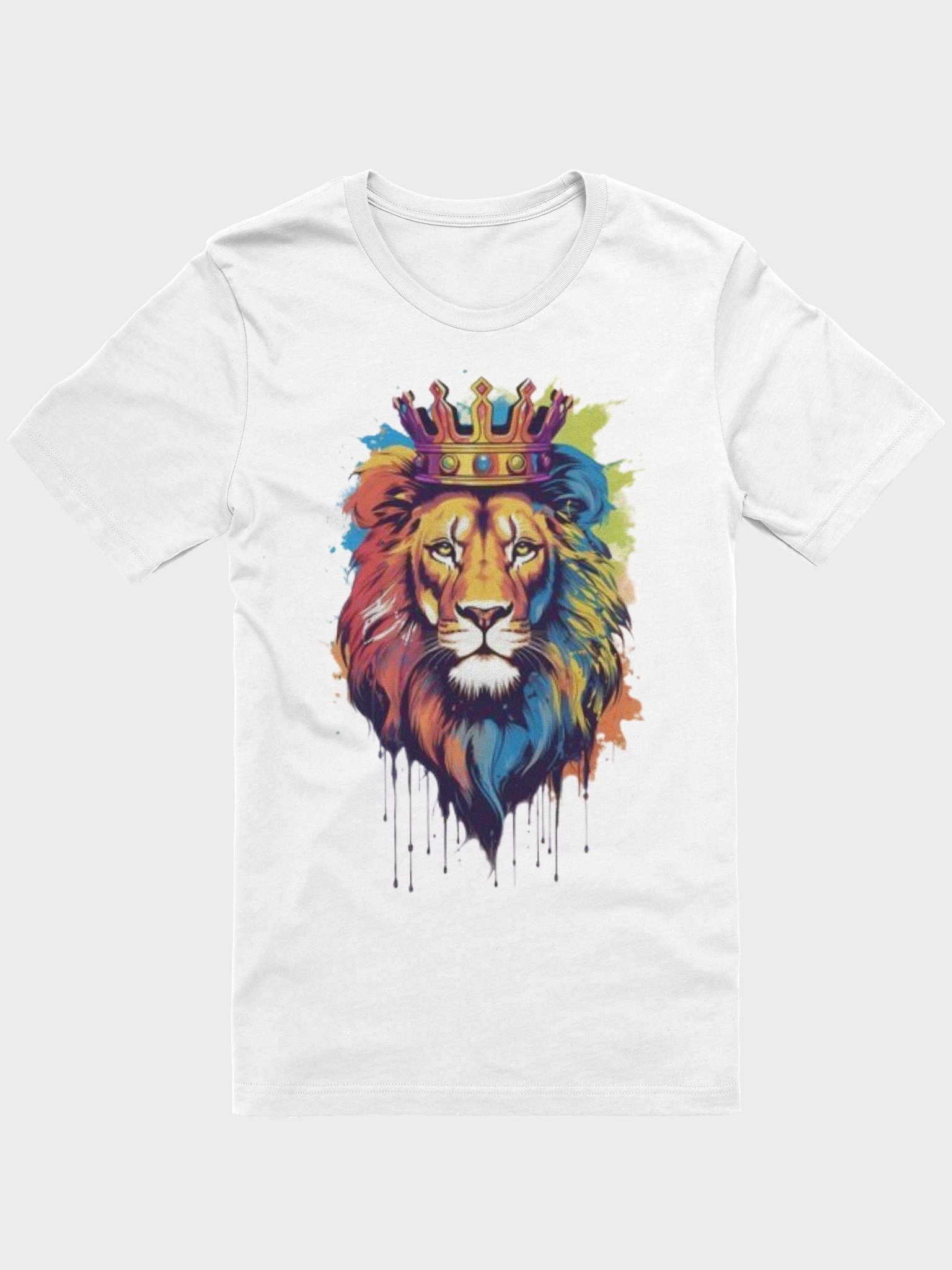 Crowned Majesty Lion T-Shirt product image (1)