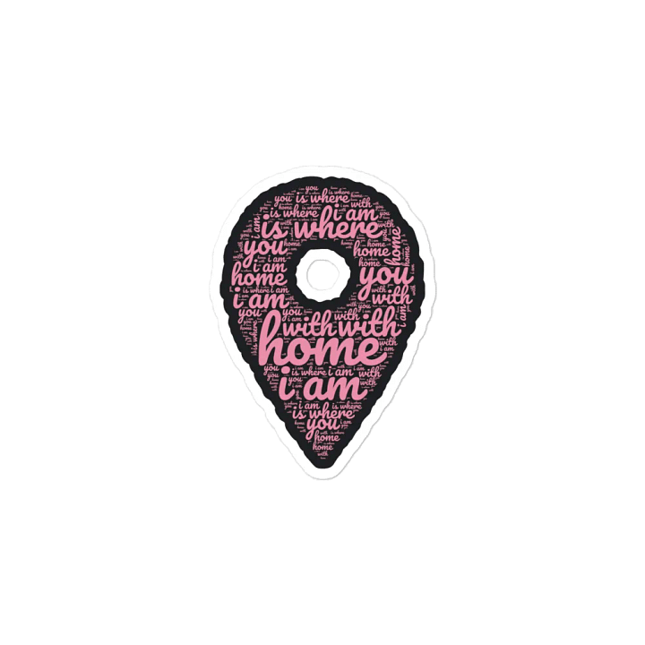 Home is where I am with you | Location Sign | Magnet product image (2)