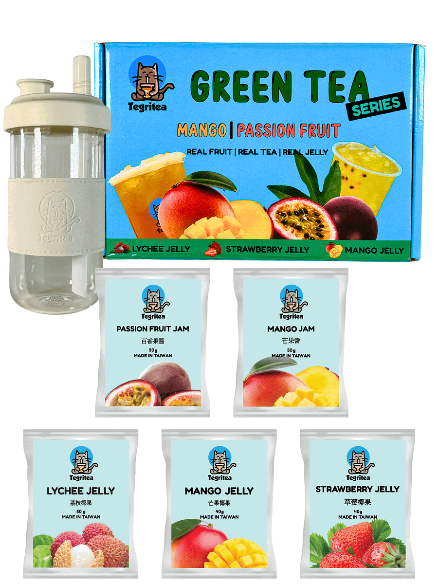 Passion Fruit/Mango Green Tea Kit w/ Cup (6 Servings) product image (1)