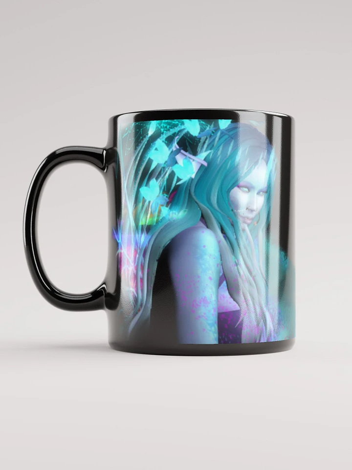 WW Blue Fairy Black Glossy Mug product image (1)