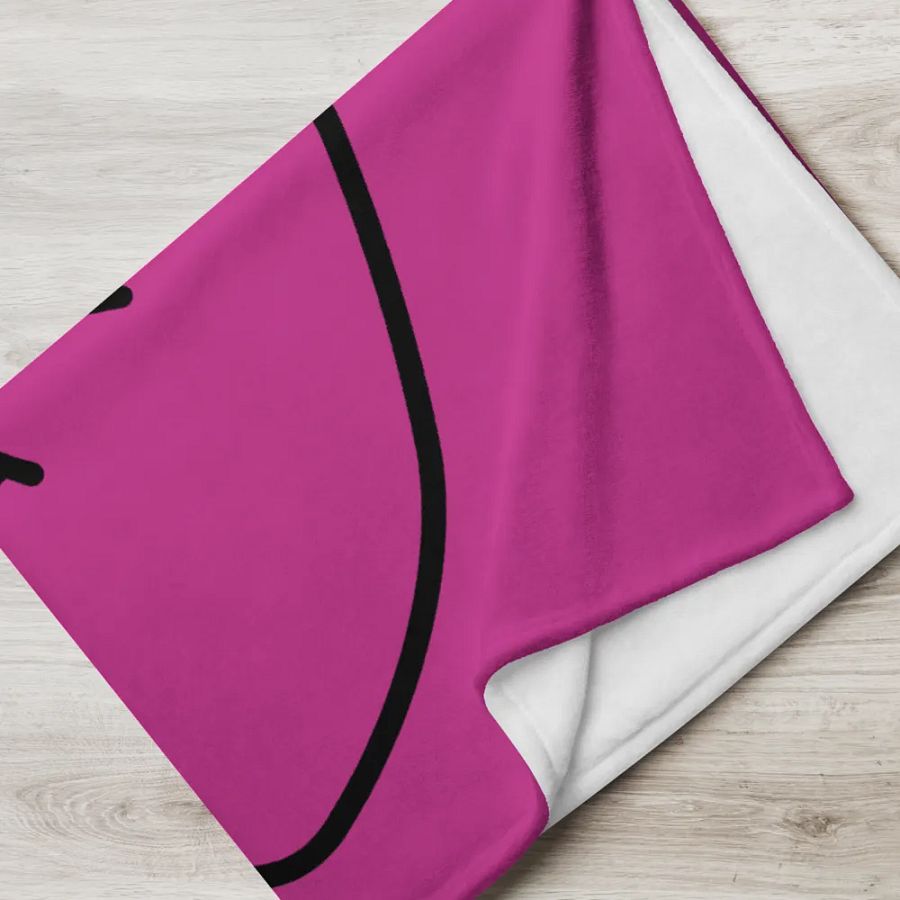 Ghostly Reading Throw Blanket product image (6)