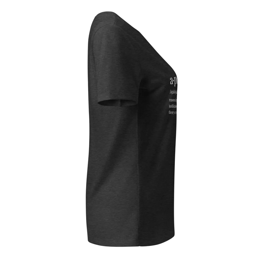 Apologetics Definition Women's V-Neck T-Shirt product image (3)