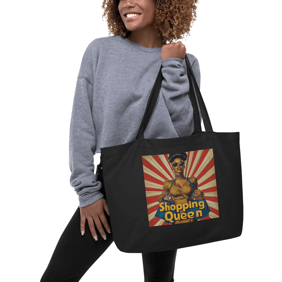 Fierce Shopping Queen Tote Bag product image (5)