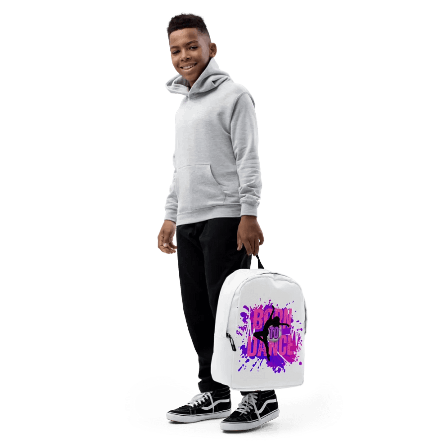 Born to Dance Her Silhouette All-Over Backpack product image (6)