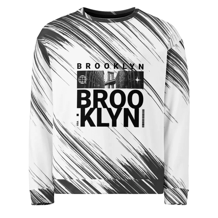 Dynamic Brooklyn Skyline Unisex Sweatshirt product image (2)