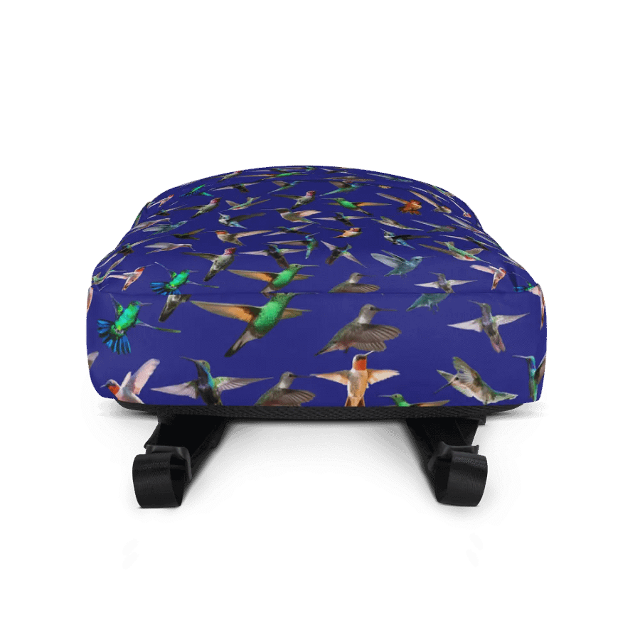 Navy Hummingbird Haven Backpack for birders friends product image (2)