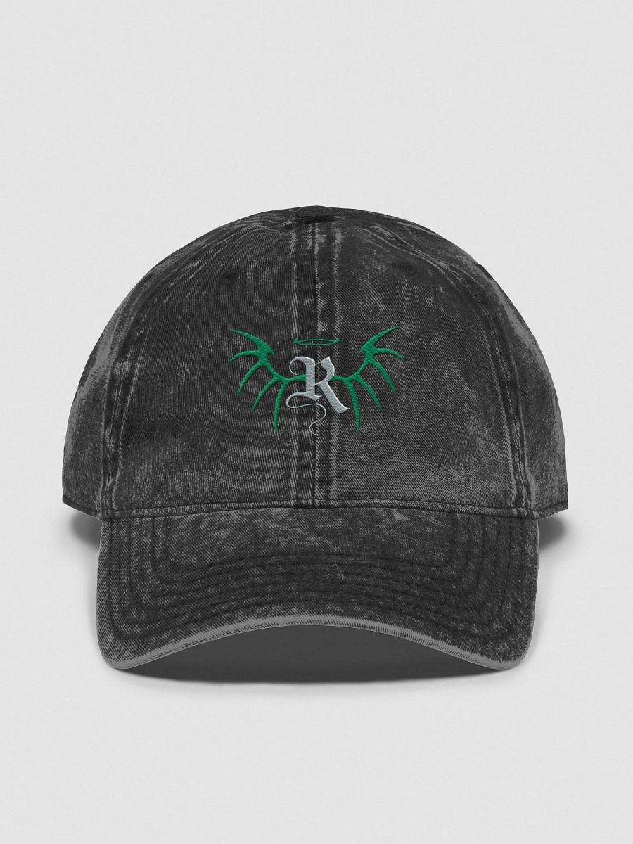 RafaZafar Logo Vintage Wash Dad Hat (silver) product image (1)