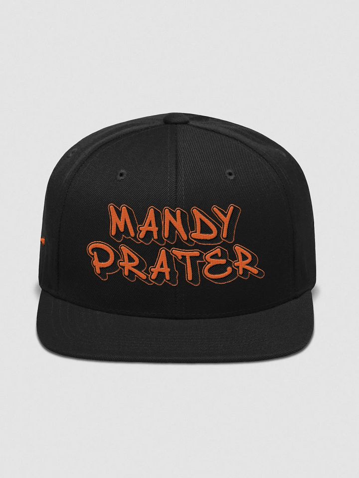 MANDY PRATER Bold Snapback Cap product image (5)