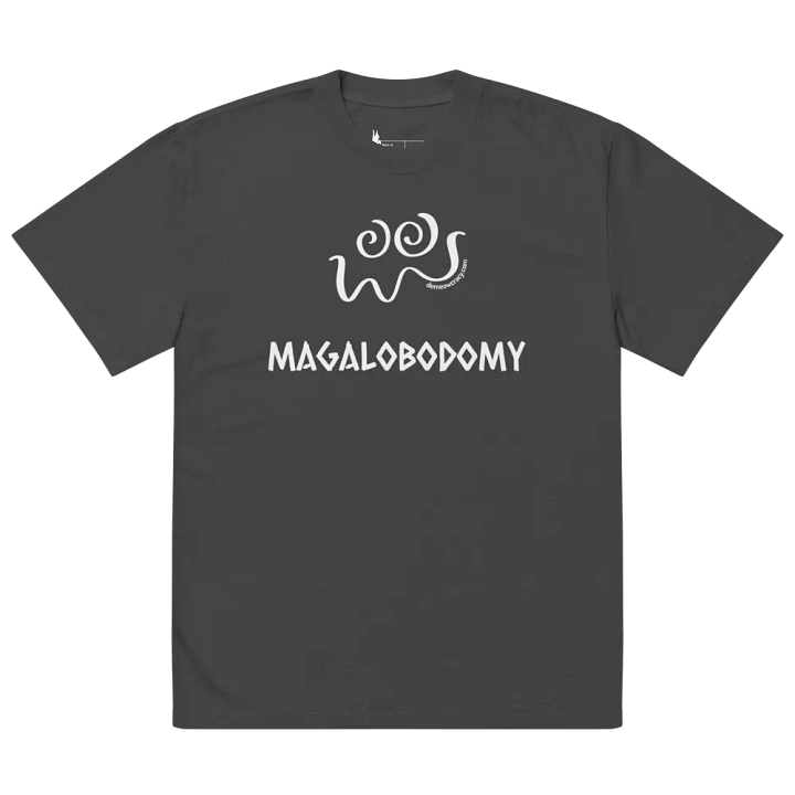 Magalobodomy Graphic Faded Oversized Tee product image (2)